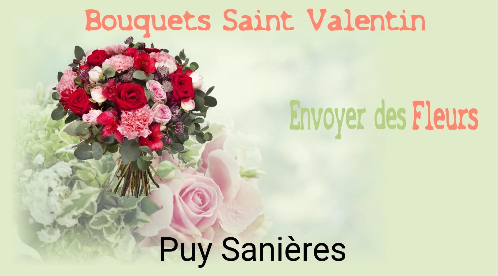 Roses de Saint-Valentin livrées à Puy-Sanières